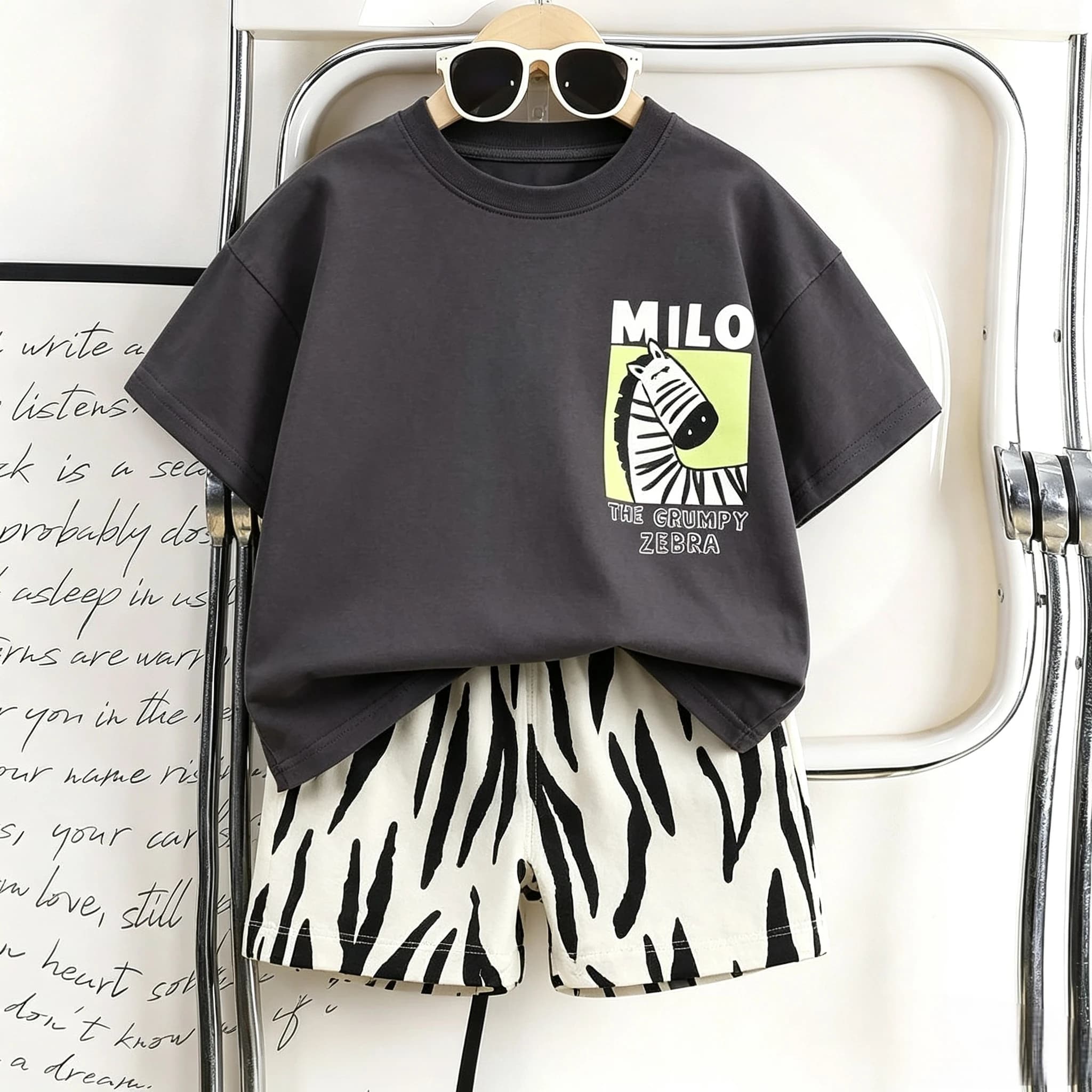 Toddler Animal Print Summer Set